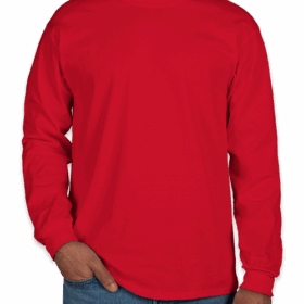 Custom Gildan Ultra Cotton Long Sleeve T-shirt — image 6