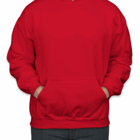 Custom Gildan Midweight 50/50 Pullover Hoodie — image 2