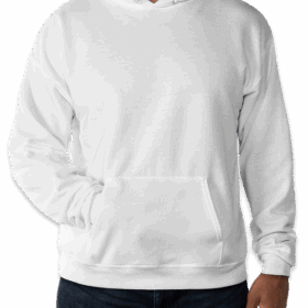 Custom Hanes EcoSmart 50/50 Pullover Hoodie — image 3