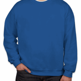 Custom Gildan Midweight 50/50 Crewneck Sweatshirt — image 2