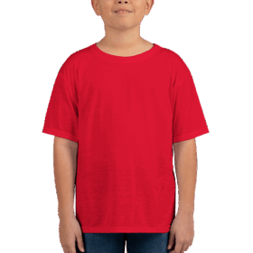 Custom Gildan Youth Softstyle Jersey T-shirt — image 7