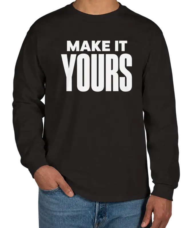 Custom Gildan Ultra Cotton Long Sleeve T-shirt