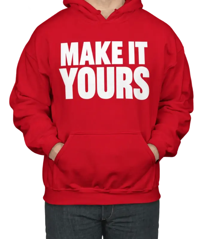 Custom Gildan Midweight 50/50 Pullover Hoodie