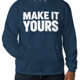 Custom Hanes EcoSmart 50/50 Pullover Hoodie — image 1