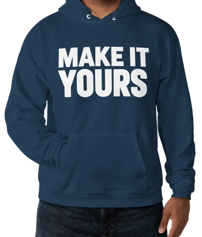 Custom Hanes EcoSmart 50/50 Pullover Hoodie