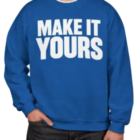Custom Gildan Midweight 50/50 Crewneck Sweatshirt — image 1