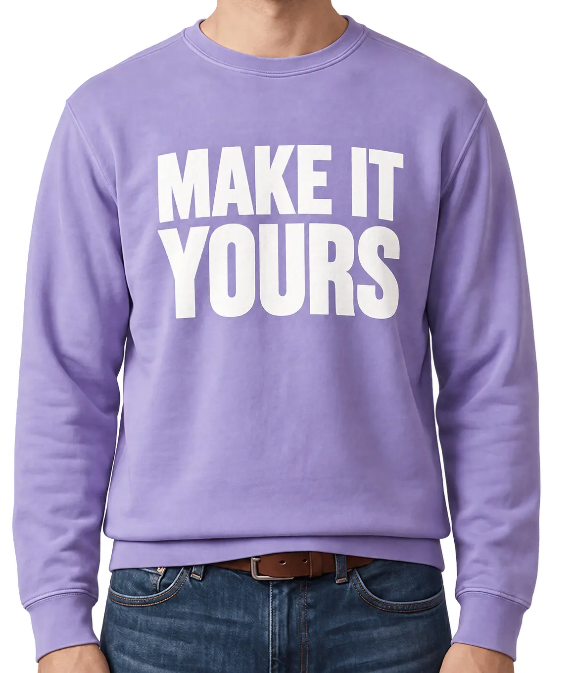 Custom Comfort Colors Crewneck Sweatshirt
