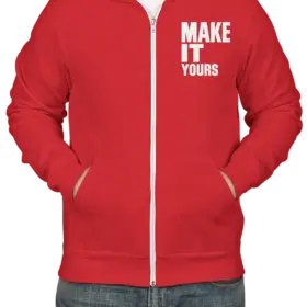 Custom Bella + Canvas Ultra Soft Zip Hoodie — image 1