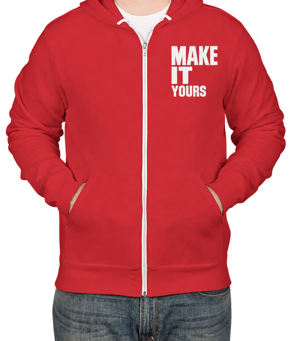 Custom Bella + Canvas Ultra Soft Zip Hoodie