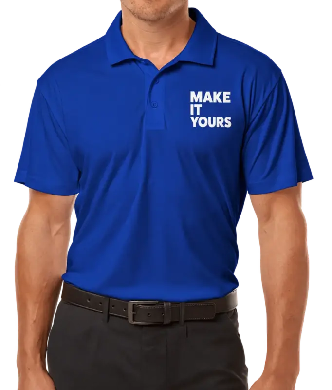 Custom AllPro Interlock UPF 50 Performance Polo - Printed