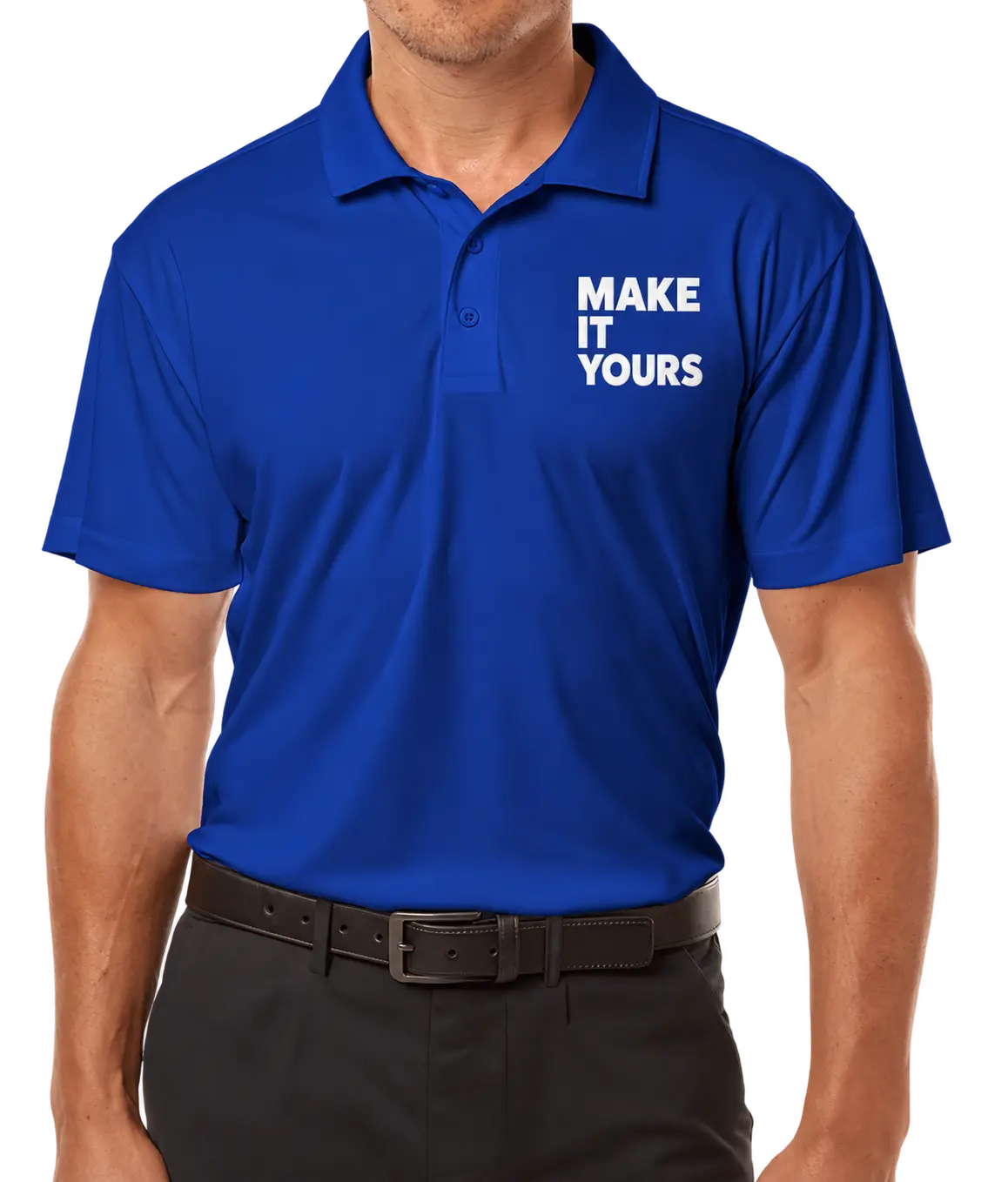 Custom AllPro Interlock UPF 50 Performance Polo - Printed