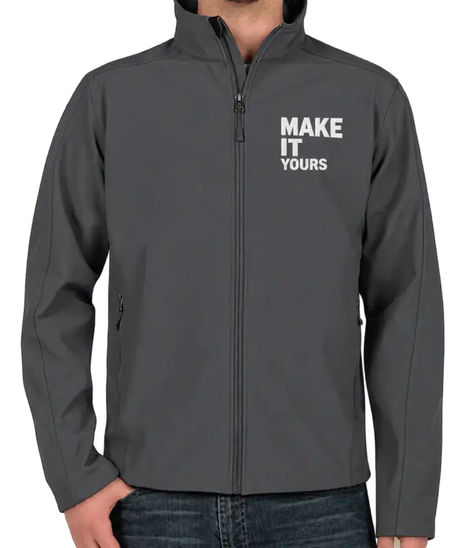 Custom Port Authority Core Fleece Lined Soft Shell Jacket - Embroidered