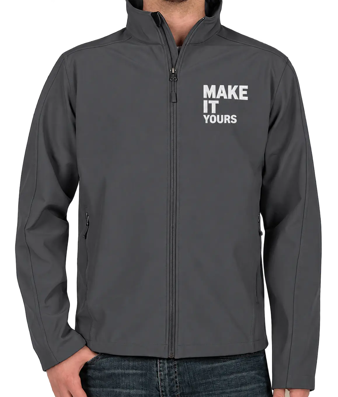 Custom Port Authority Core Fleece Lined Soft Shell Jacket - Embroidered