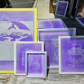 Custom Pre-Burned Silk Screen Printing Frame — image 2