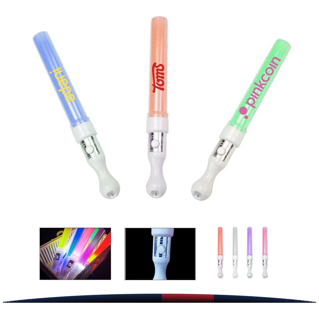 Custom 10.24-inch LED Cheer Stick