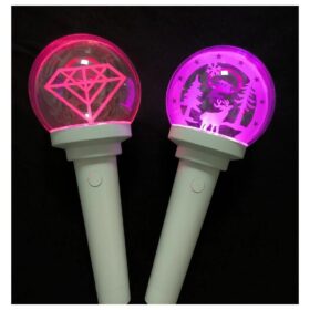 Custom Laser-Engraved Acrylic LED Light Stick — image 2
