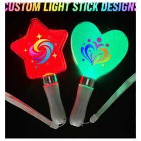 Custom Shaped Acrylic LED Light Stick — image 2