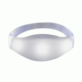 Custom Full-Color Sound-Activated LED Bracelets — image 1