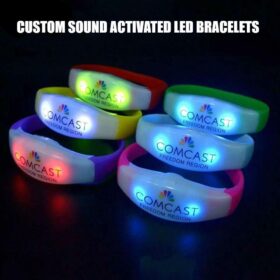 Custom Full-Color Sound-Activated LED Bracelets — image 2