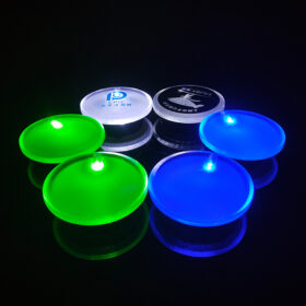 Custom 2" Round Acrylic LED Badges — image 2