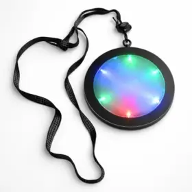 Custom Flashing LED Medallion Necklaces — image 2