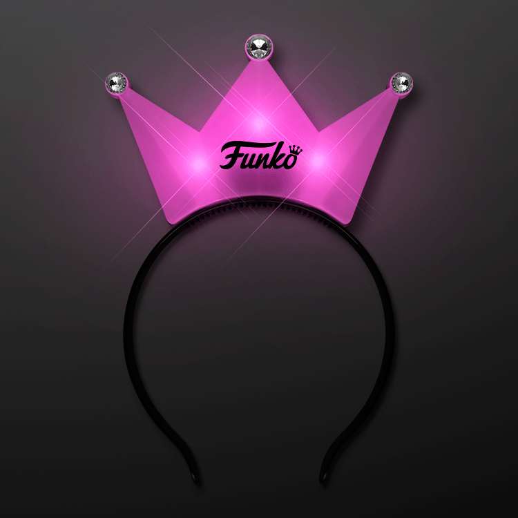 Custom LED Crown Tiara Headbands