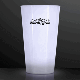 Custom 16 oz White LED Glow Cups — image 1