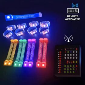 Custom Synchronized Magnetic LED Wristbands — image 1