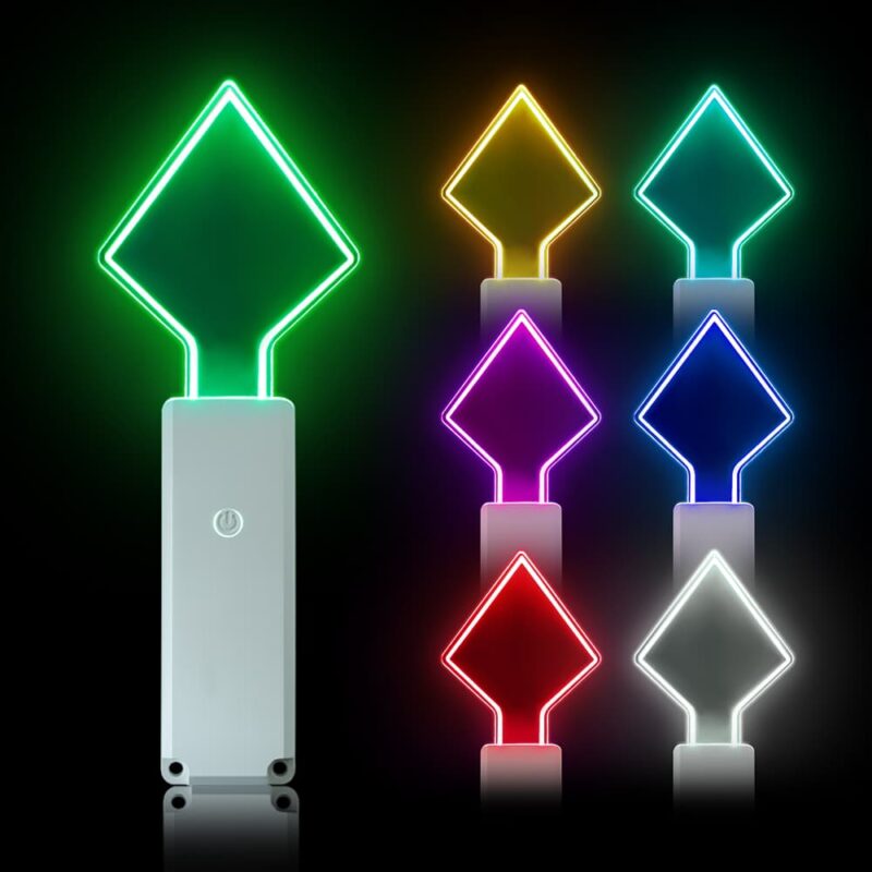 Synchronized RF Acrylic LED Light Sticks — GFE005
