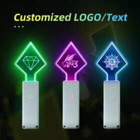Synchronized RF Acrylic LED Light Sticks — GFE005 — image 2