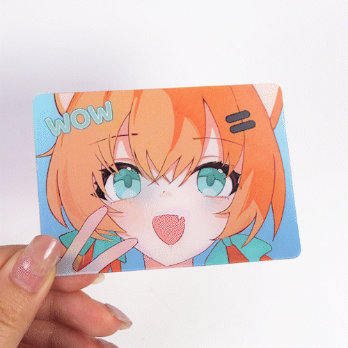 Custom Lenticular Artist Photo Cards