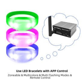 App LED Wristband Kits — 50 / 100 / 550 Wristbands + Transmitter — image 1