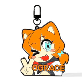 Custom Hard Enamel Metal Keychains — image 2