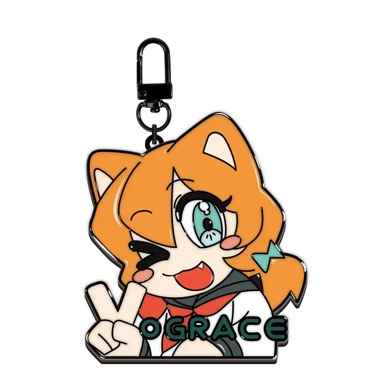 Custom Soft Enamel Metal Keychains