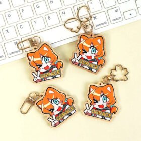 Custom Printed Natural Wood Keychains — image 2