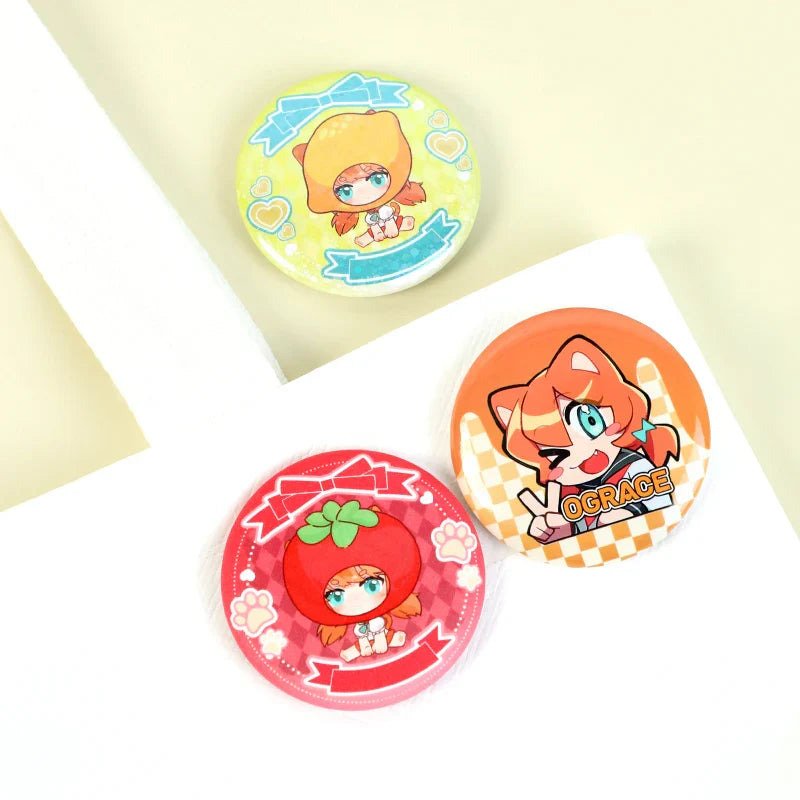 Custom Round Button Badges