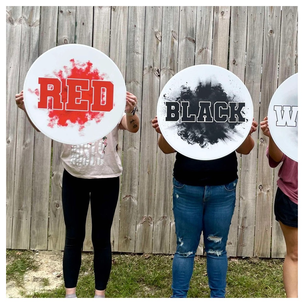 Custom Die-Cut Cheer & Flip Signs