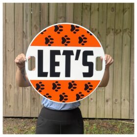 Custom Die-Cut Cheer & Flip Signs — image 4