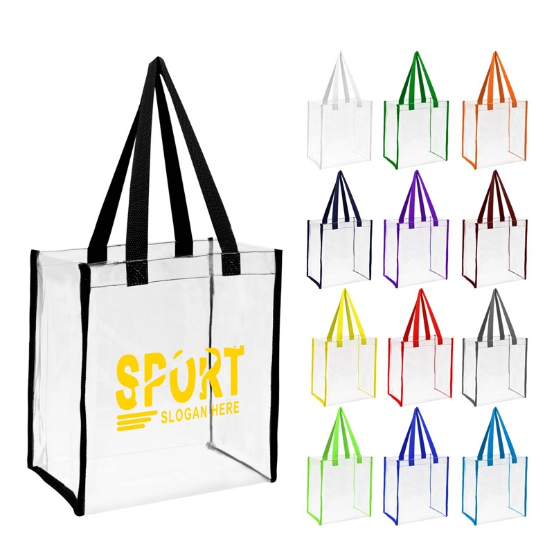Custom Clear Concert Tote Bags