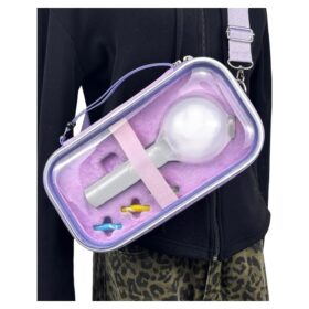 Clear Purple Light Stick Carrying Case — image 1