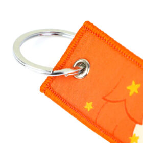 Custom Embroidered Fabric Keychains — image 2