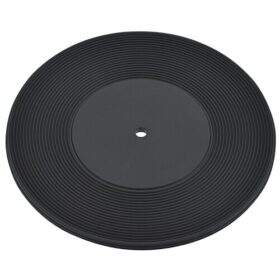 Custom Vinyl Record Fan Coaster - 4 inch — image 2