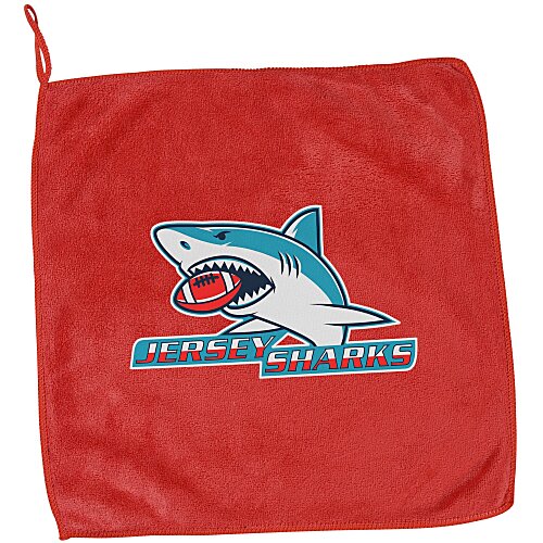 Custom Full Color Fan Spirit Towel - 12 x 12 inch