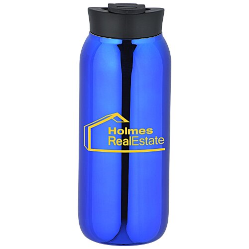Custom Glossy Vacuum Fan Bottle - 20 oz