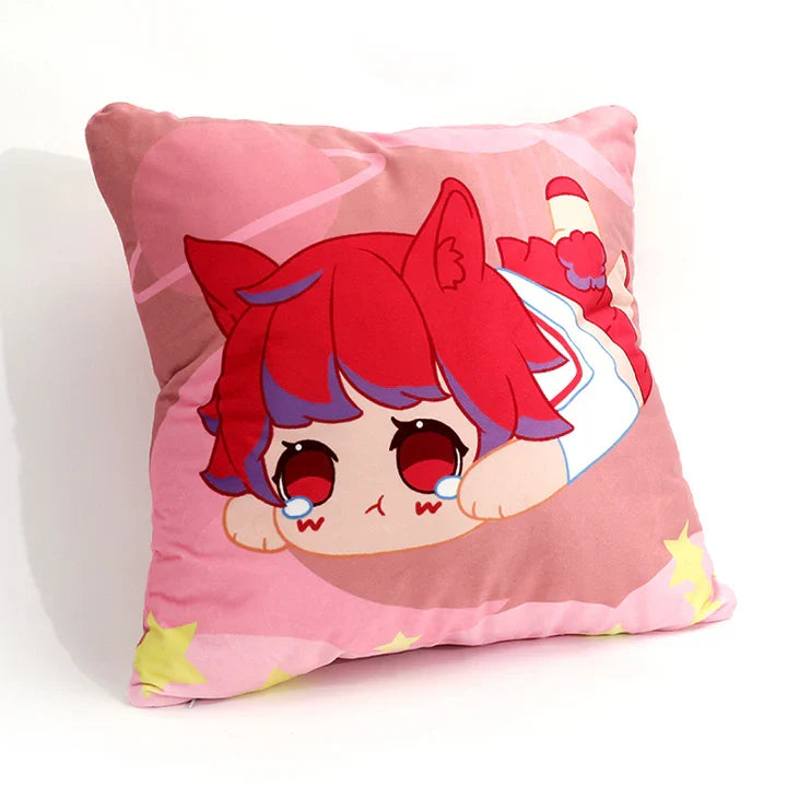 Custom Square Fan Photo Pillow