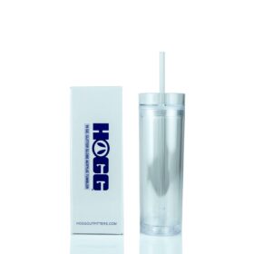 Custom Clear Fan Photo-Wrap Skinny Tumbler - 16 oz — image 1