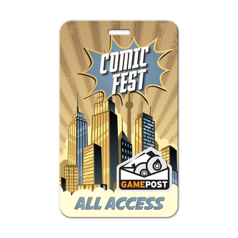 Custom VIP Pass Cards - 3 x 5 inch