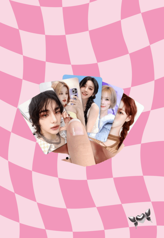 Custom Mini K-Pop Photocards