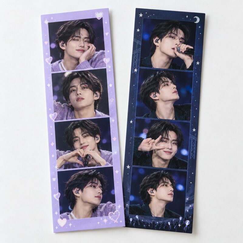 Custom K-Pop & Concert Photo Strips