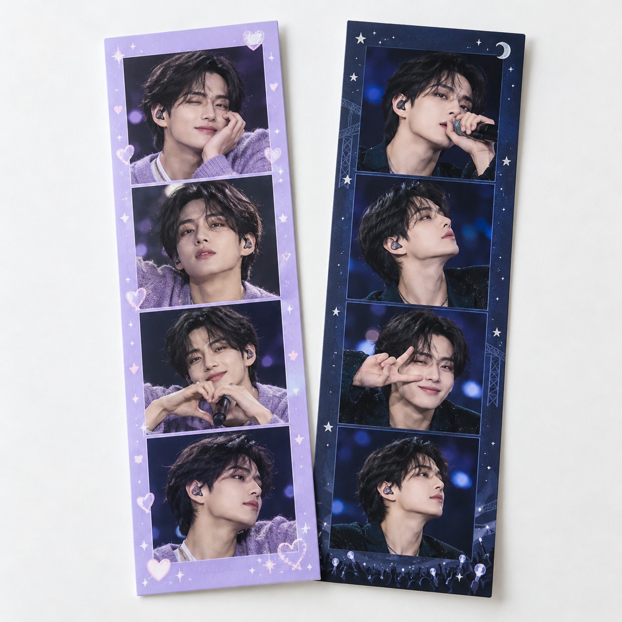 Custom K-Pop & Concert Photo Strips